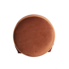 Tacitu Pouf Ø50X45 Cm- Burgundy Finish