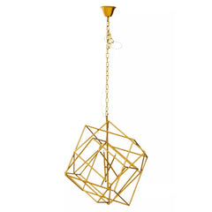 Kington 4/6 Bulb Pendant Light Brass Finish