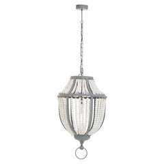 Lewes White Grey Chandelier