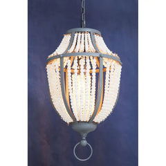 Lewes White Grey Chandelier