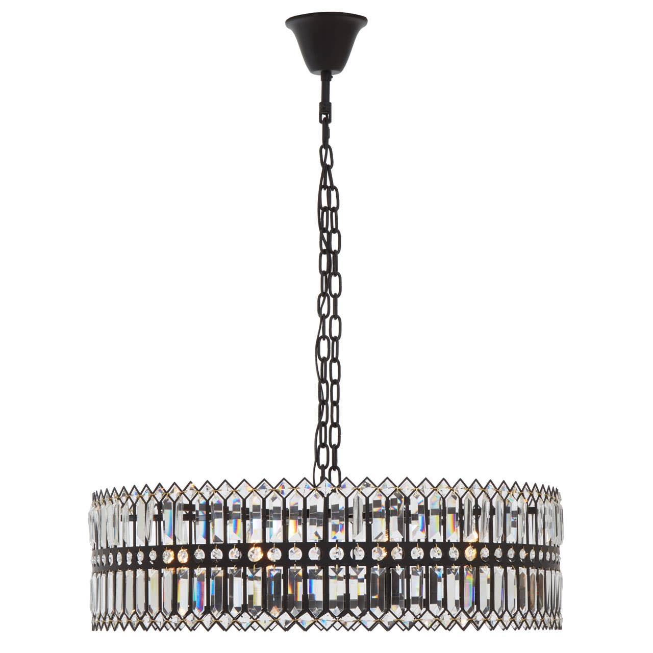 Prism 5/6/8Lt Bulb Crystal Chandelier - Various Styles