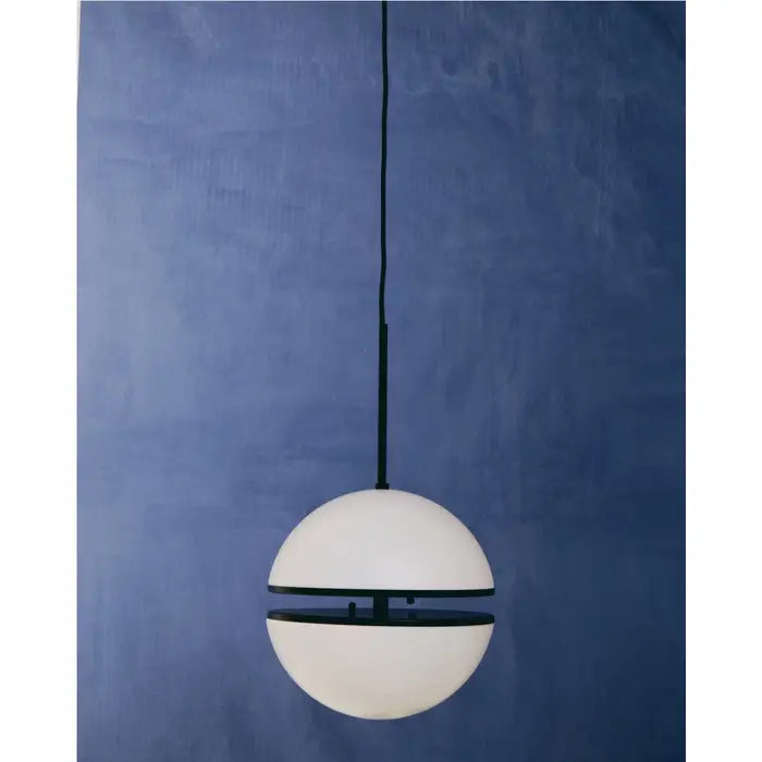 Orbital Pendant - Brushed Brass / Matte Black