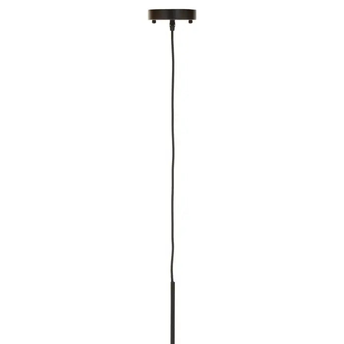 Orbital Pendant - Brushed Brass / Matte Black