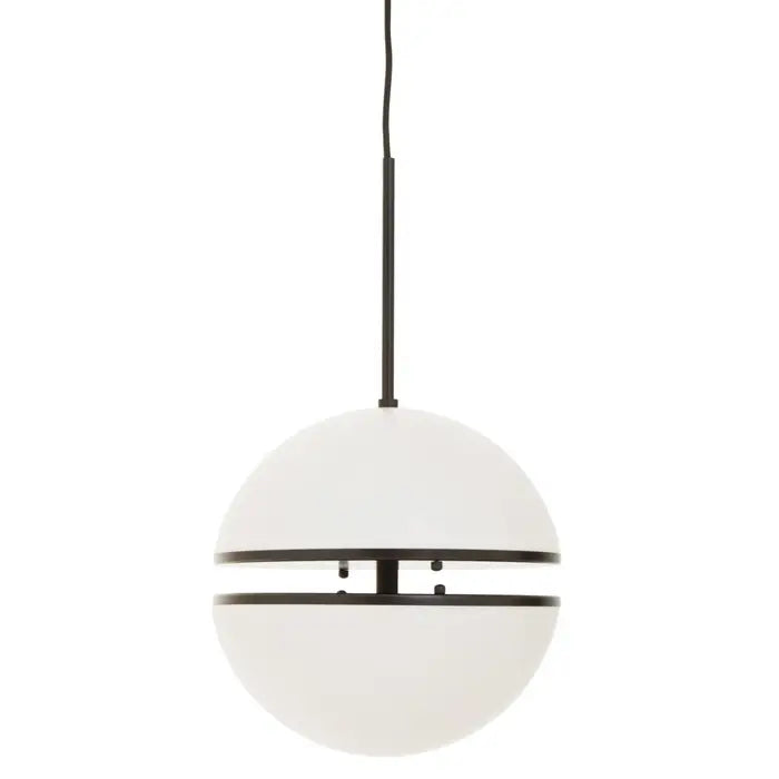 Orbital Pendant - Brushed Brass / Matte Black
