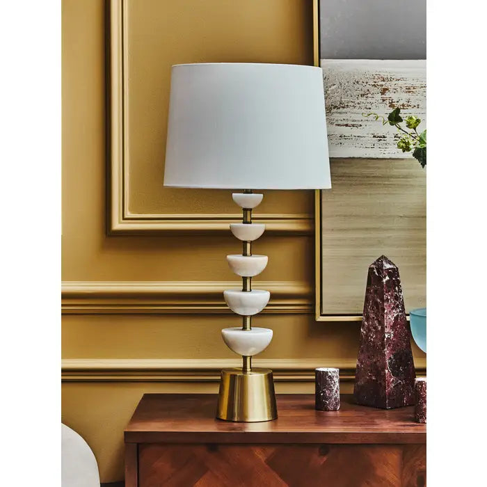 Ormskirk White Table Lamp