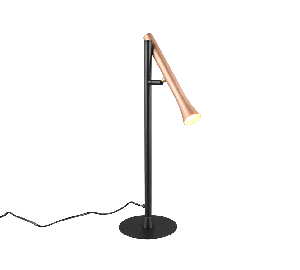 Fiato LED Task/Reading Table Lamp - Coffee