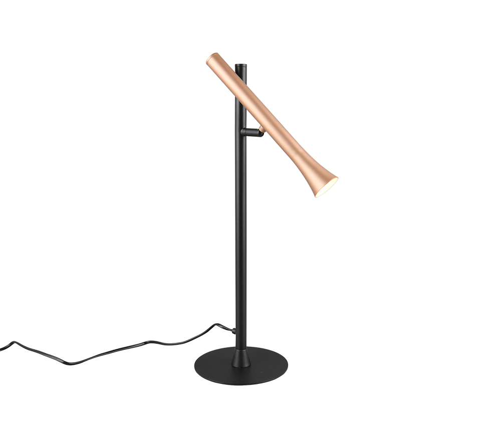 Fiato LED Task/Reading Table Lamp - Coffee