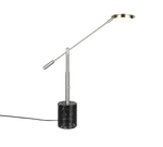 Fiore Table lamp- Nickel/ Black Finishes