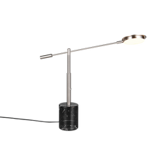 Fiore Table lamp- Nickel/ Black Finishes