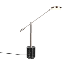Fiore Table lamp- Nickel/ Black Finishes