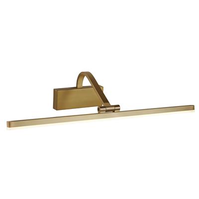 Bilbao Picture Light - Black & Brushed Gold/ Satin Brass Metal