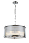 Cici 3/5Lt Hanging Ceiling Light - Chrome / Satin Brass