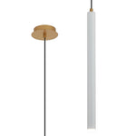 Segal IP44 Light Pendant With Tube - Various Sizes and Colours