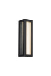 Velora  Wall Lamp, 10W LED, 3000K, 760lm, IP44, Black, 3yrs Warranty
