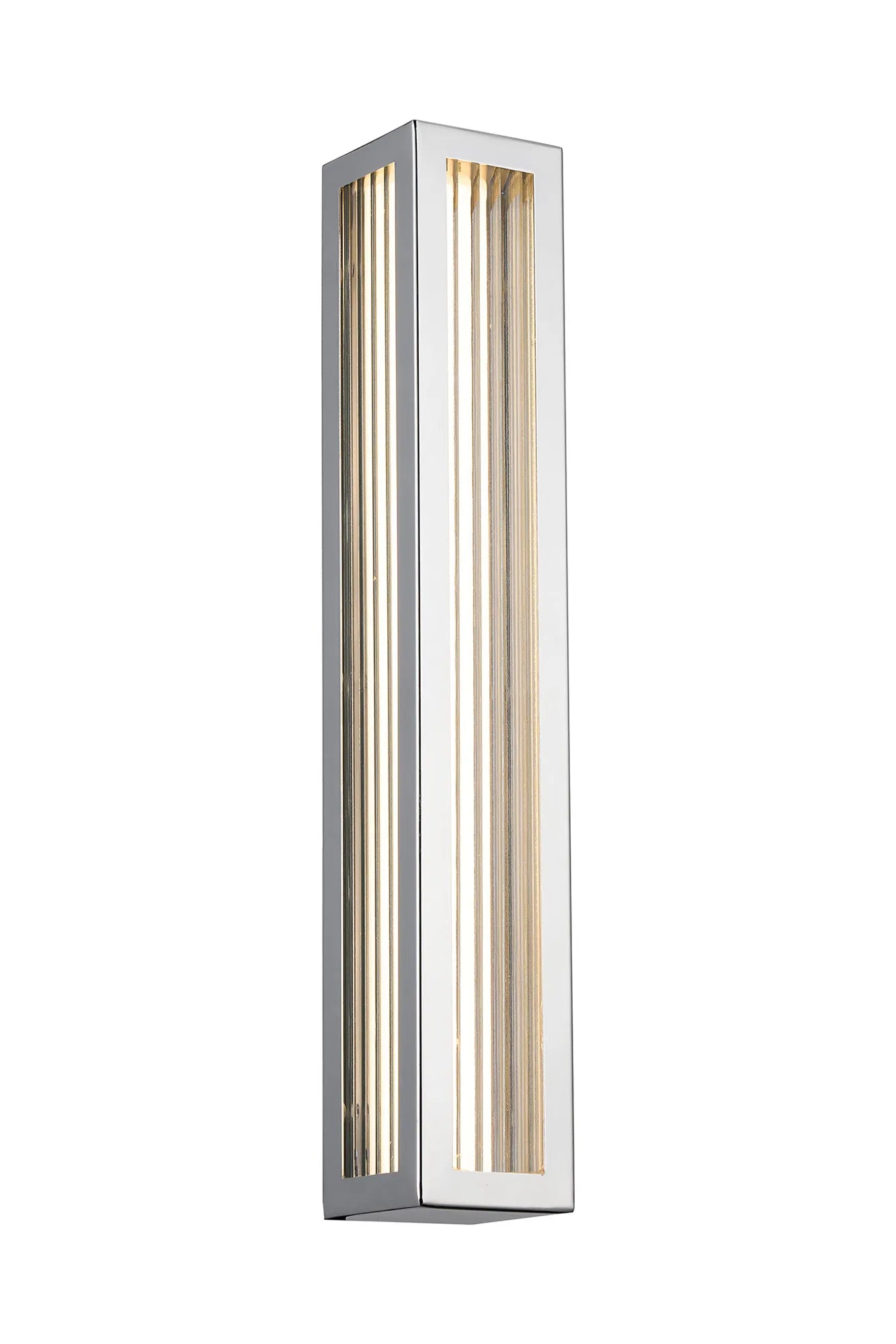 Velora Wall Lamp, 15W LED, 3000K, 1140lm, IP44, Chrome/Painted Bronze, 3yrs Warranty