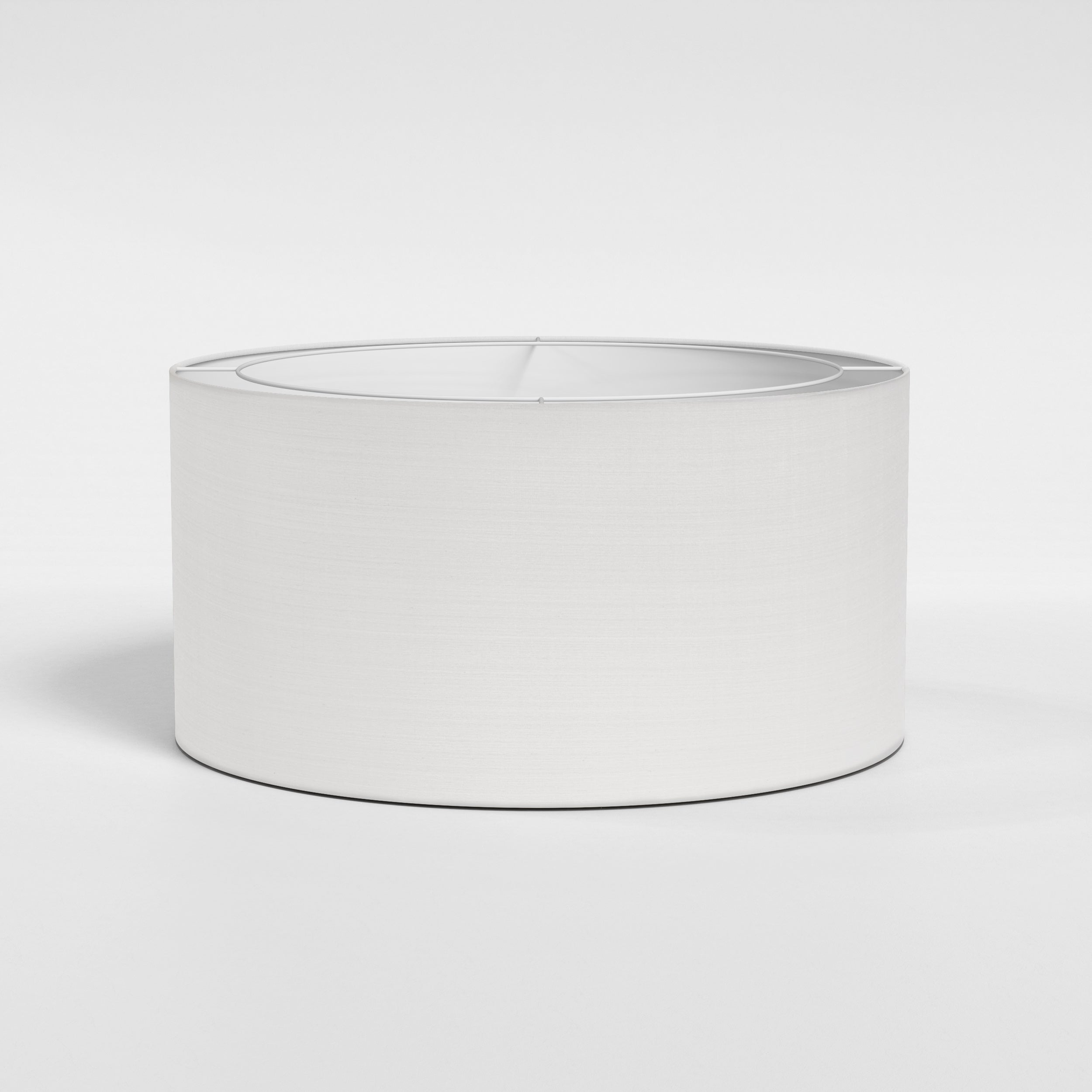 Bevel Round 450/600 Shade- Oyester/White Finish