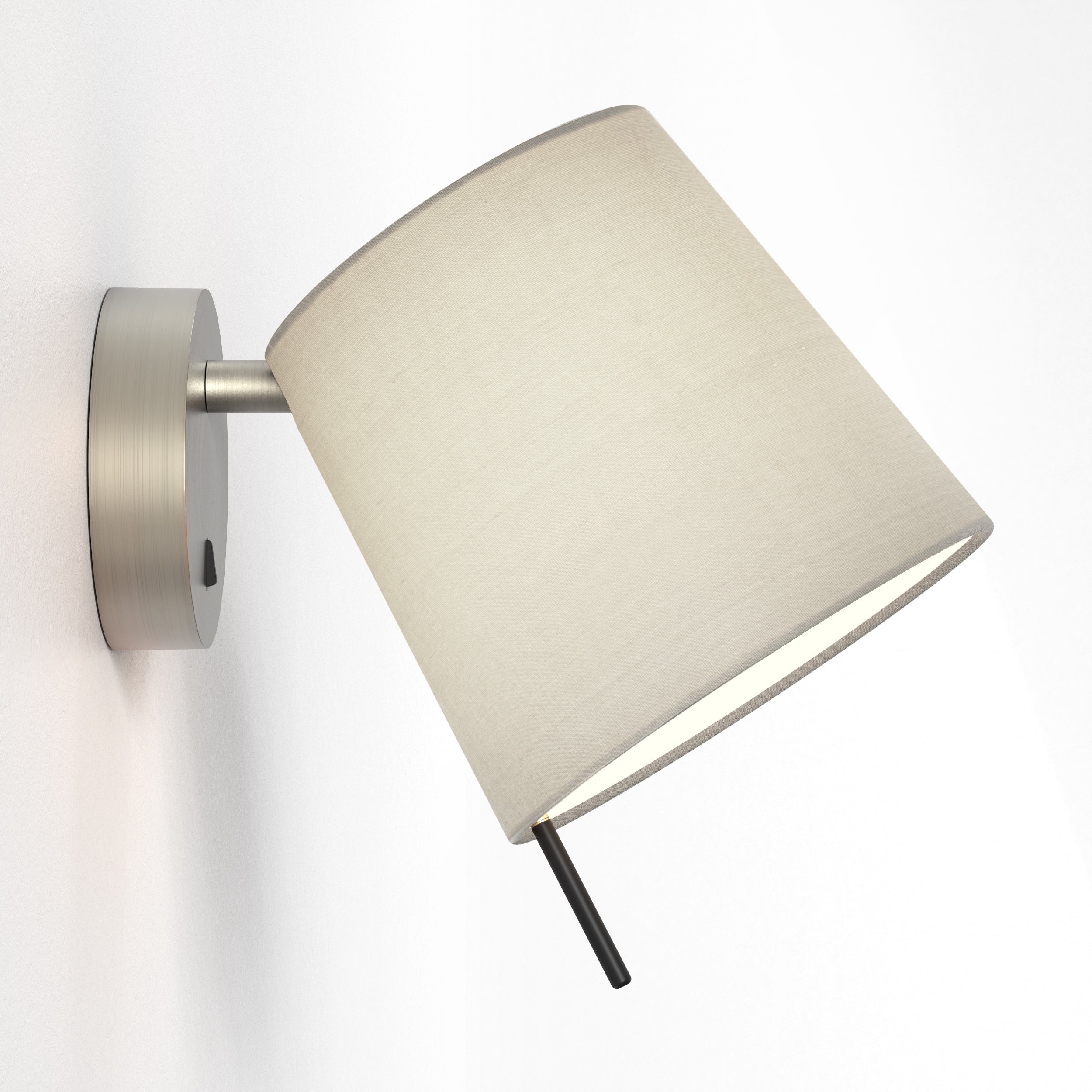 Mitsu Wall Light- Matt Nickel/ Bronze