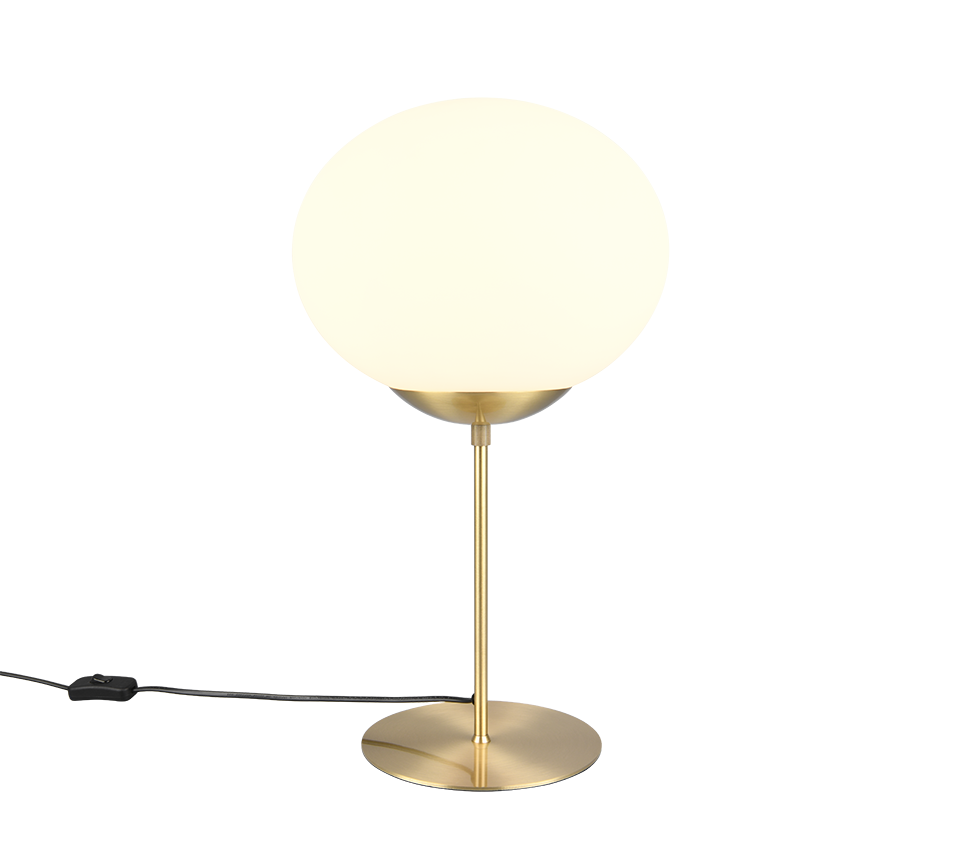 Fomento Table Lamp - Black/Brass