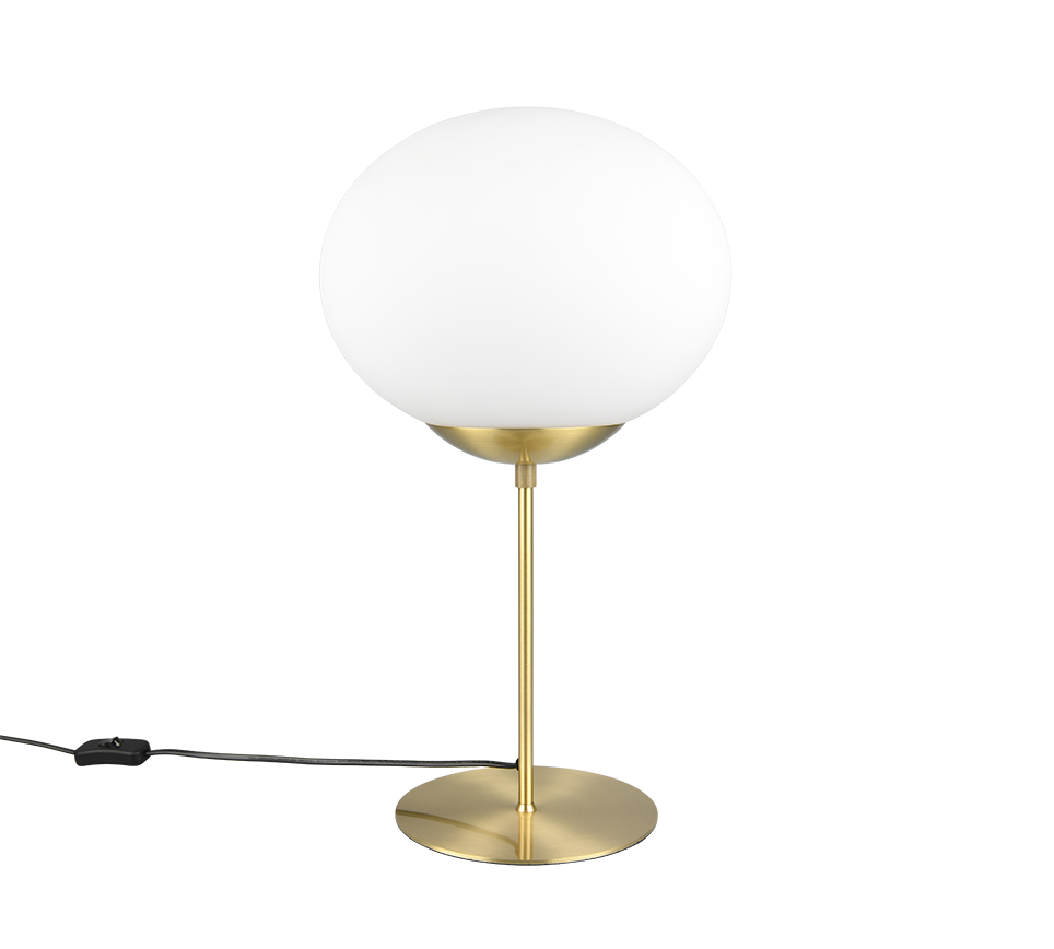 Fomento Table Lamp - Black/Brass