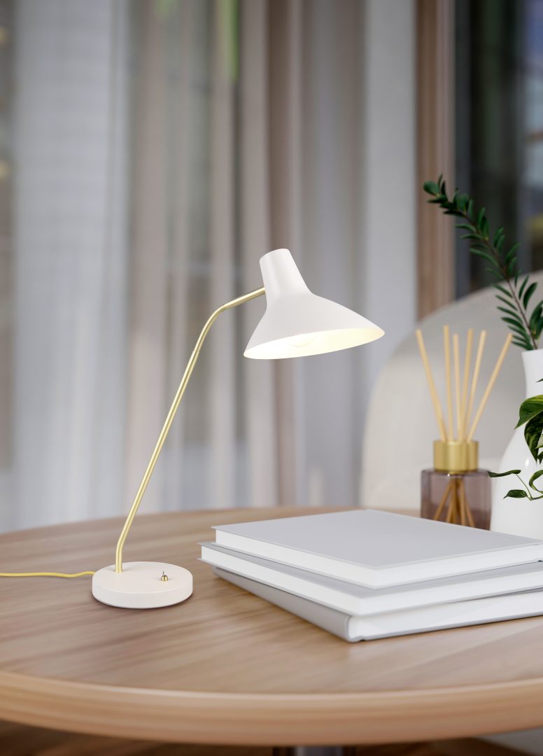 Traveller Task/Reading Table Lamp - Black/Grey