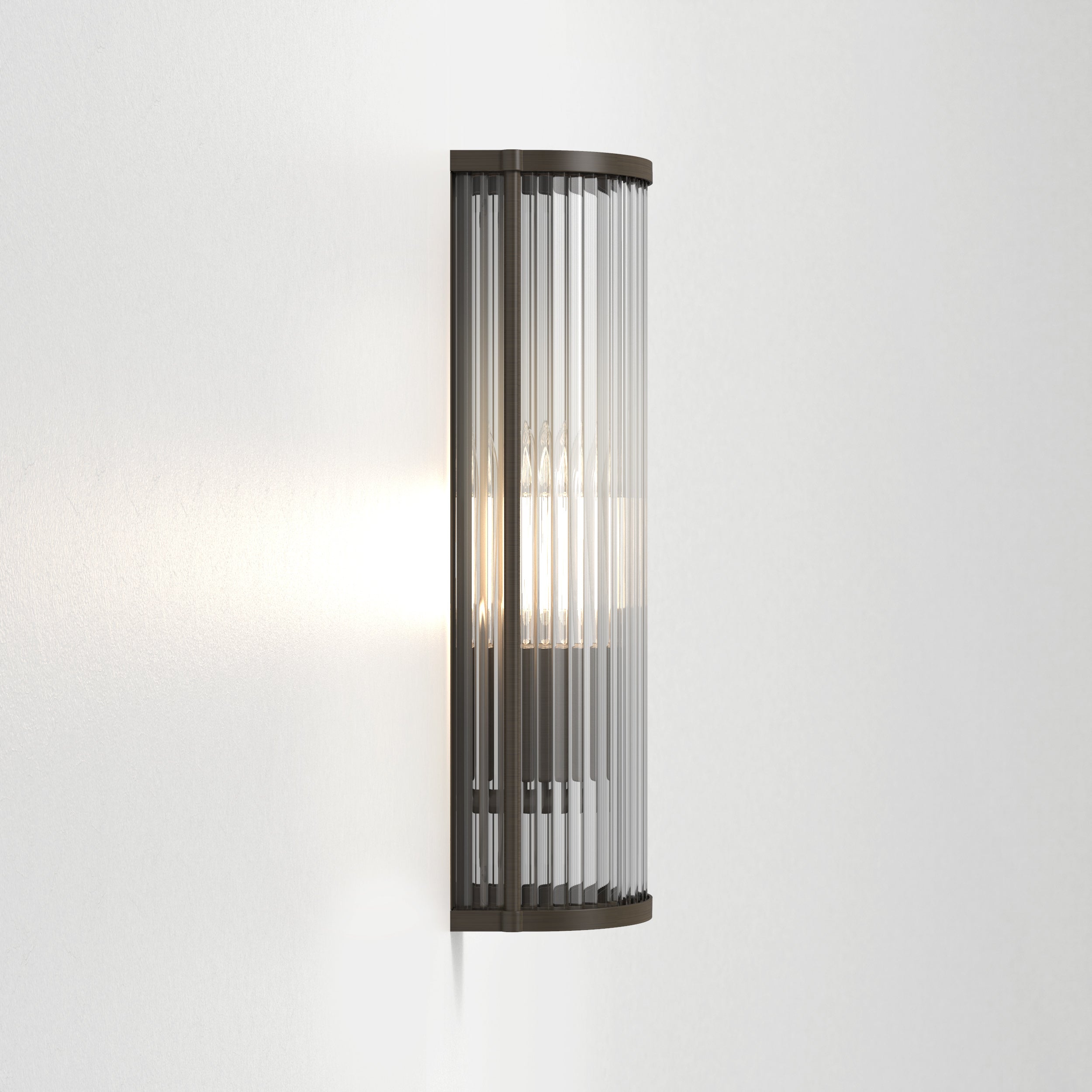 Avignon Round 375/525 Indoor Wall Light - Bronze/Antique Brass Finish