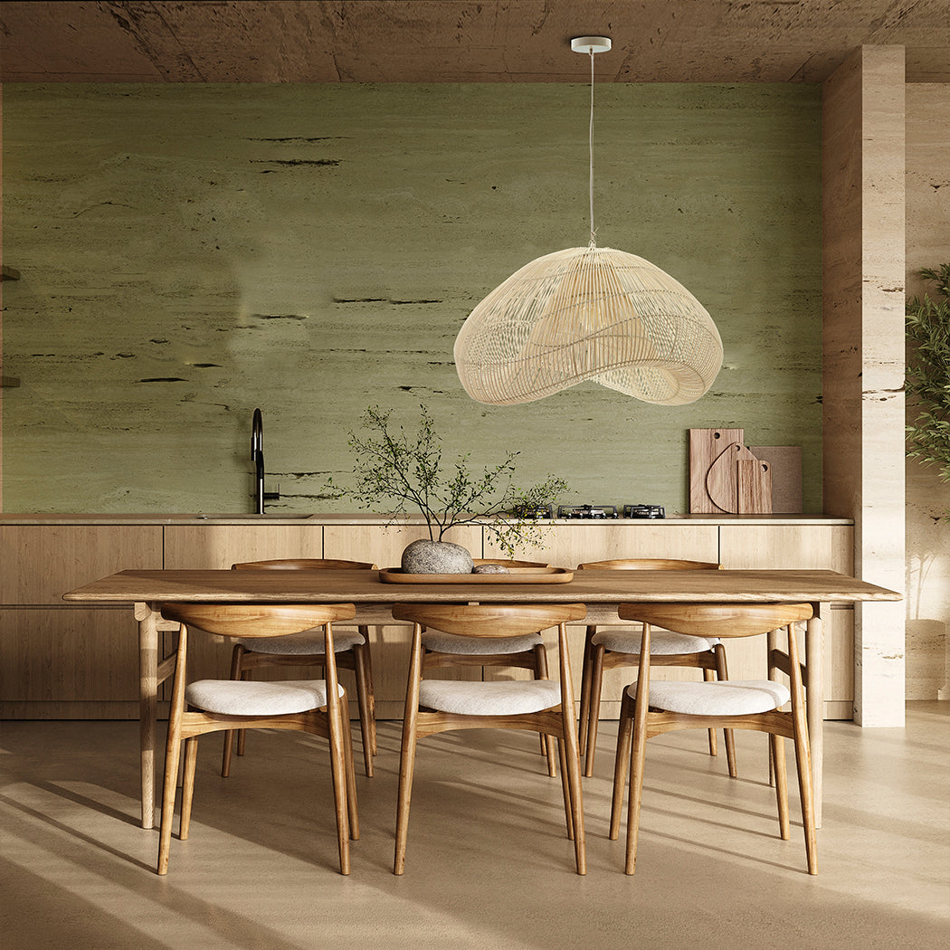 Sabah Rattan Ceiling Light- Rattan Finishes