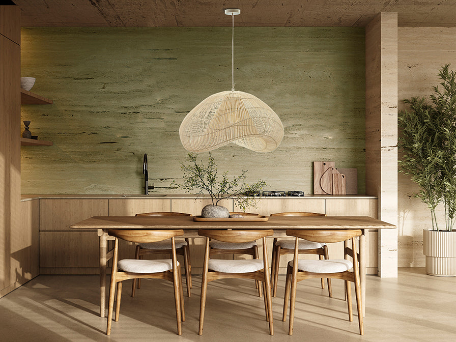 Sabah Rattan Ceiling Light- Rattan Finishes