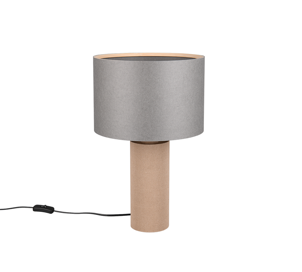 Canio Table Lamp - Natural Bamboo