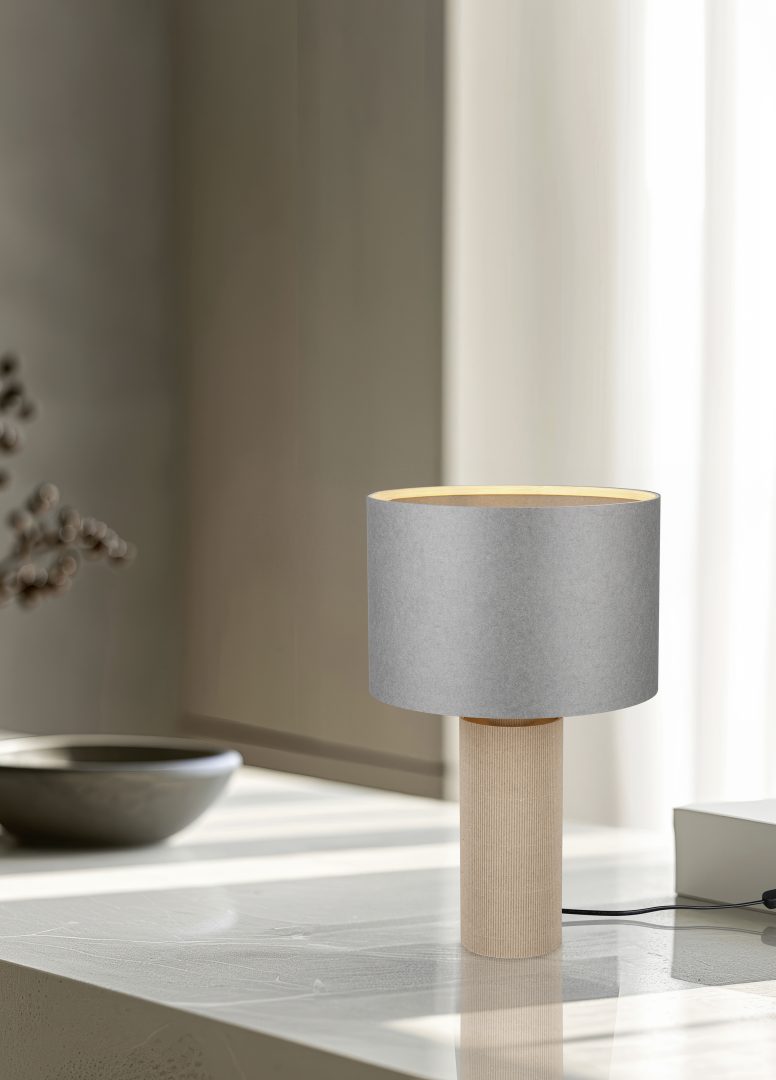 Canio Table Lamp - Natural Bamboo