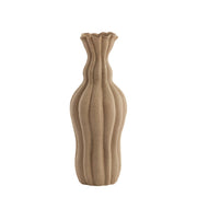 Silvio Vase - Matt Brown Ceramic