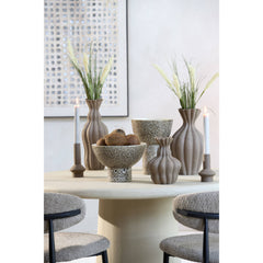 Silvio Vase - Matt Brown Ceramic