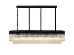 Georgia Linear Pendant, 9/10/ 13/16 Light E14- Matt Black/Brass/Polished Nickel