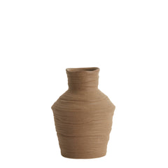 Greccio Vase Deco- Ceramics Matt Brown