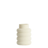 Triora Ceramic Vase - Matt Cream