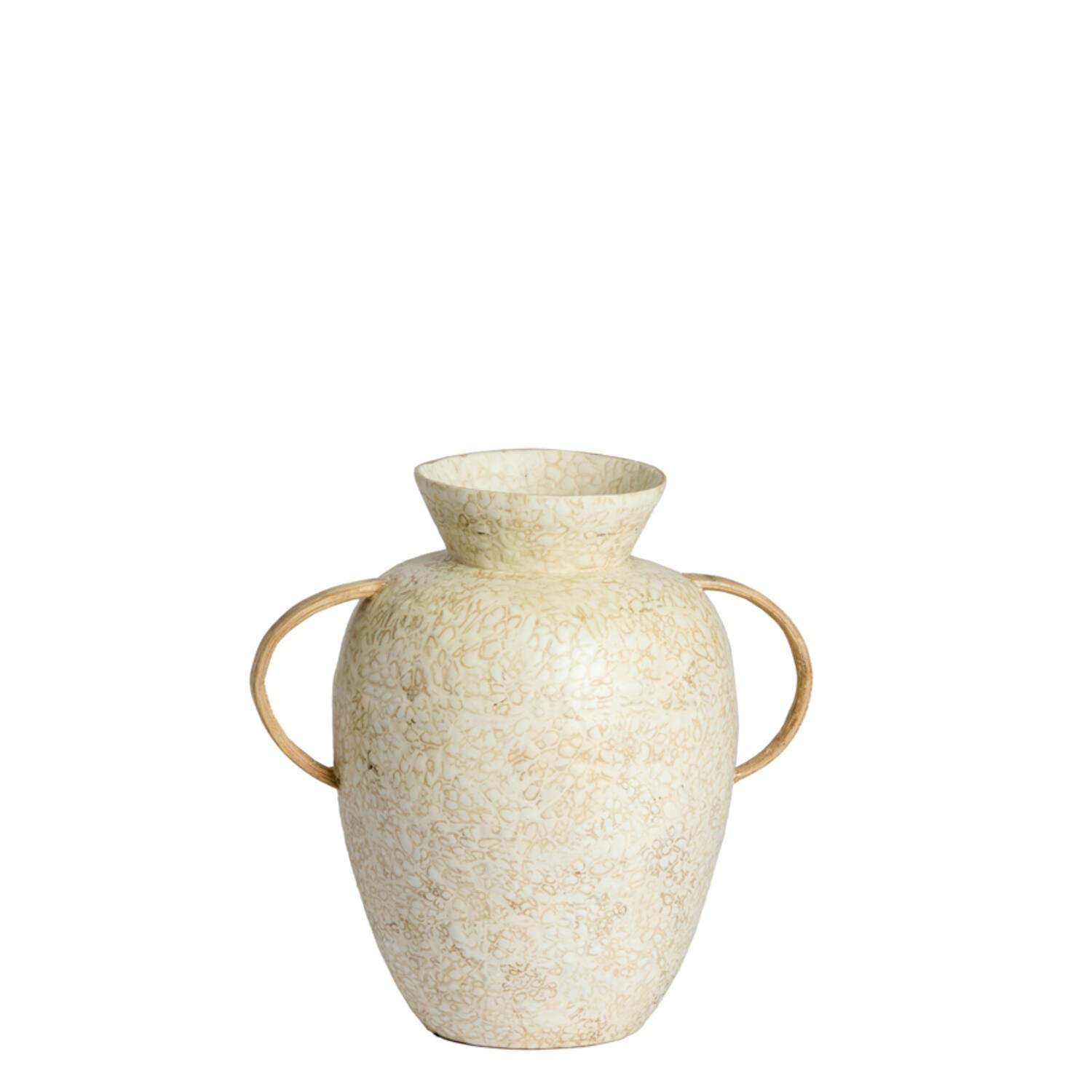 Leri Vase Deco - Bamboo Cream