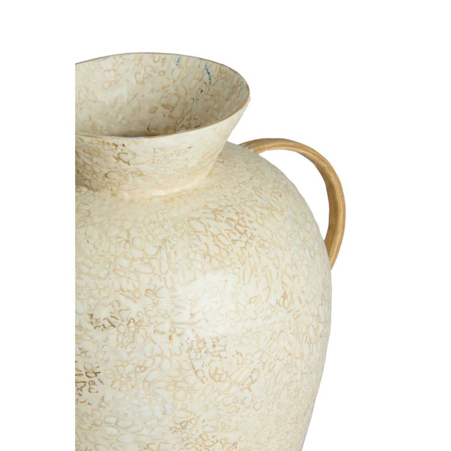 Leri Vase Deco - Bamboo Cream