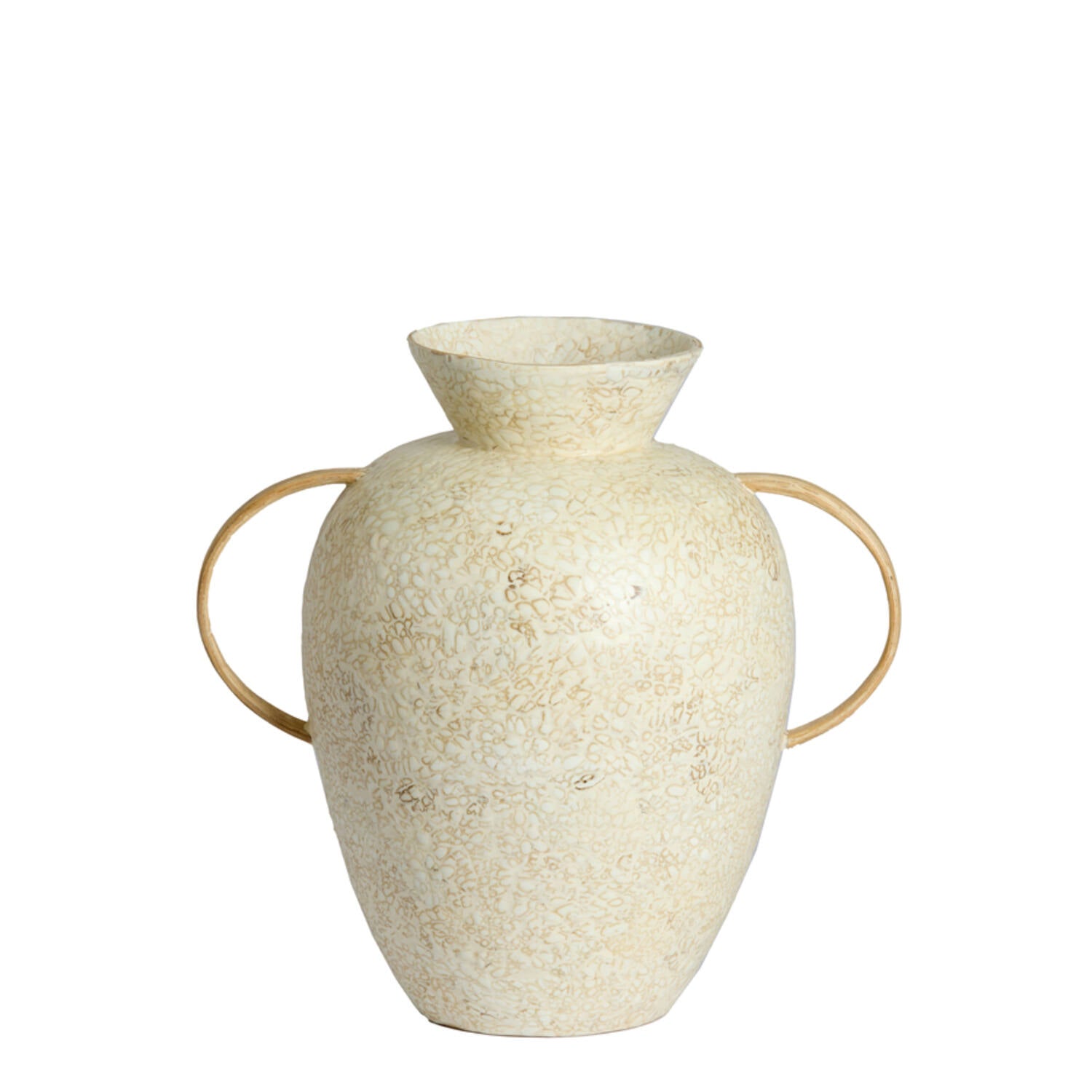 Leri Vase Deco - Bamboo Cream