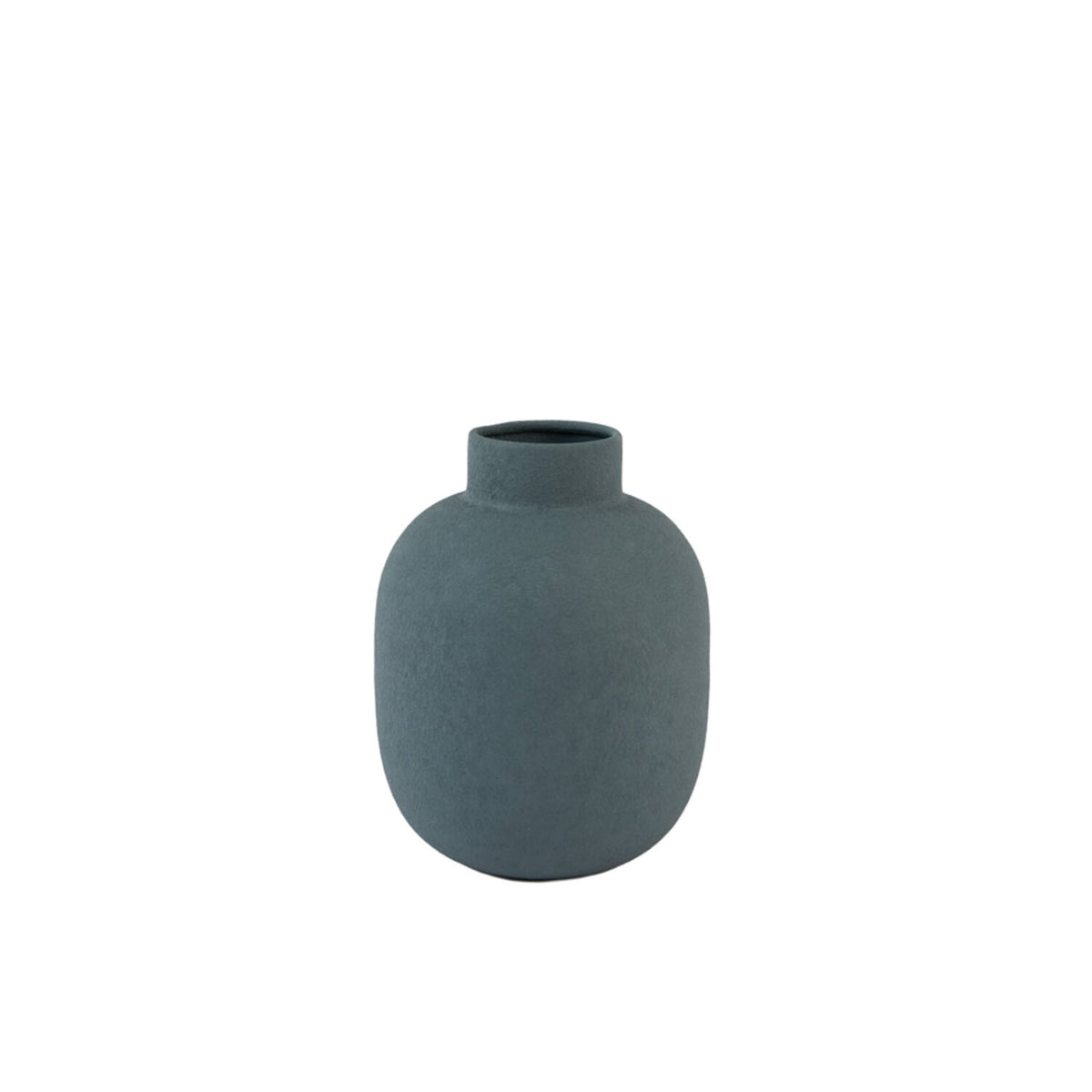 Vase deco ANDORI matt dark blue