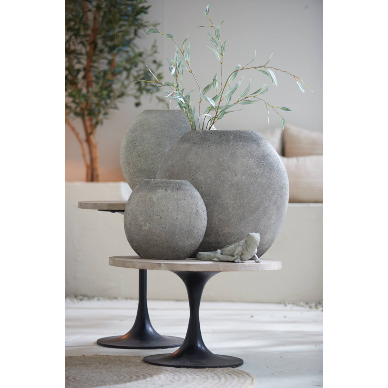 Rayskin Vase deco Grey - Finish