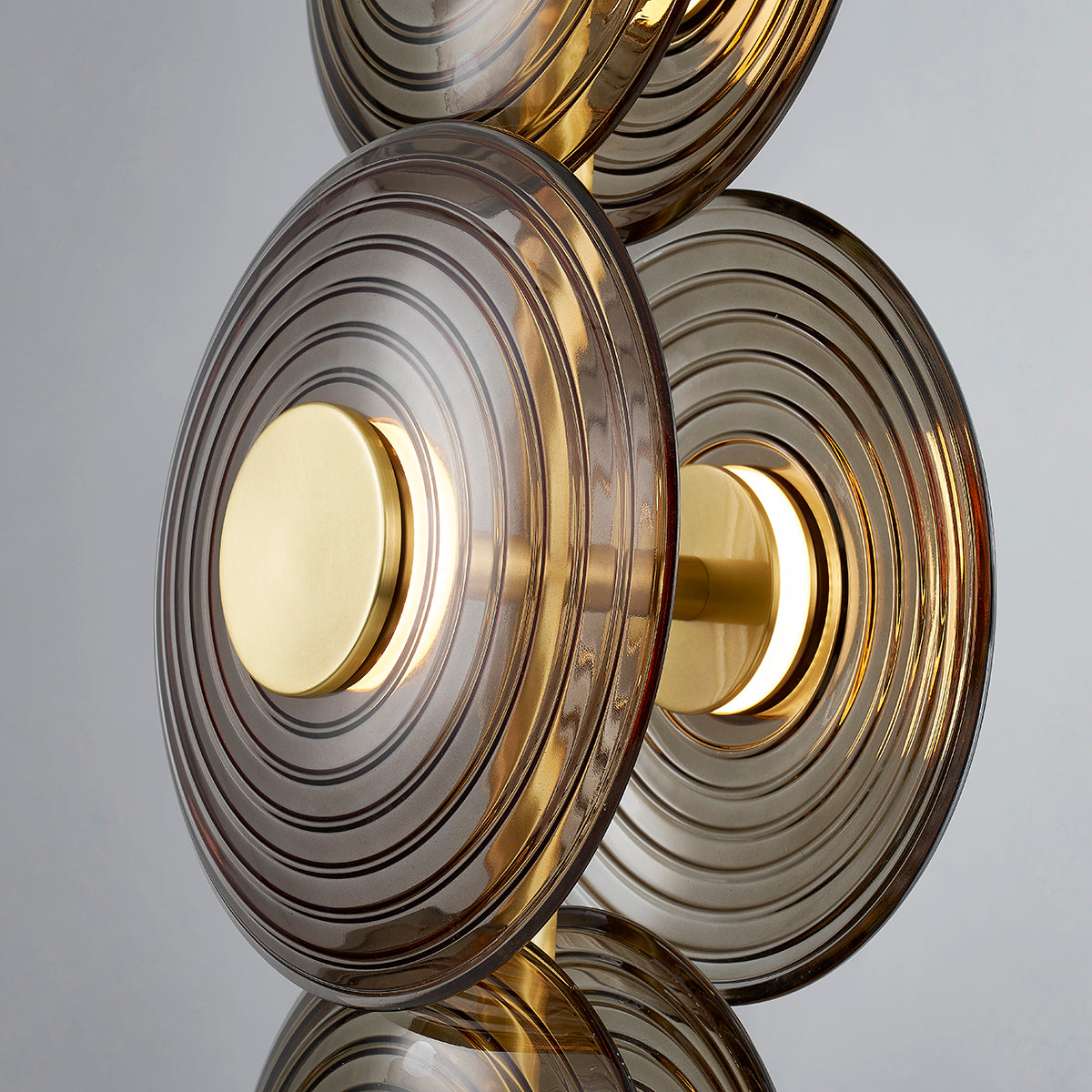 Griston LED Pendant - Aged Brass