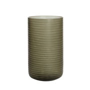 Rumi Vase - Smoked Grey/Brown Glass Finish