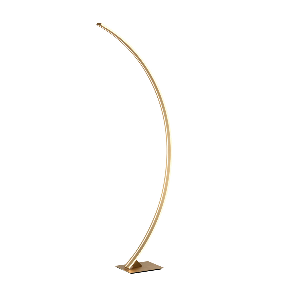 Arcus Arc LED Floor Lamp - Gold