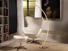 Arcus Arc LED Floor Lamp - Gold