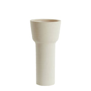 Alsacia  Vase - Matt Cream Ceramic