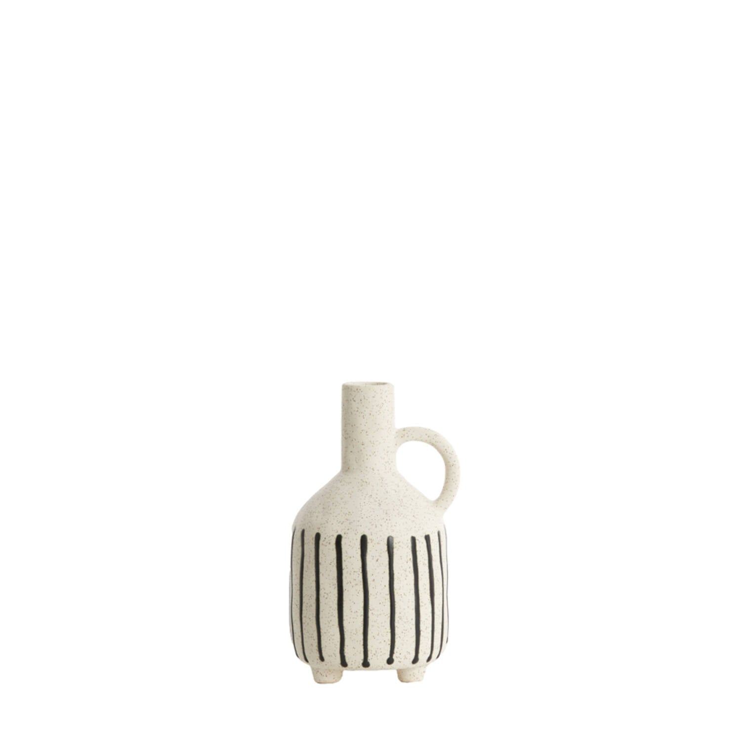 Jonai Cream & Black Vase - Various Sizes