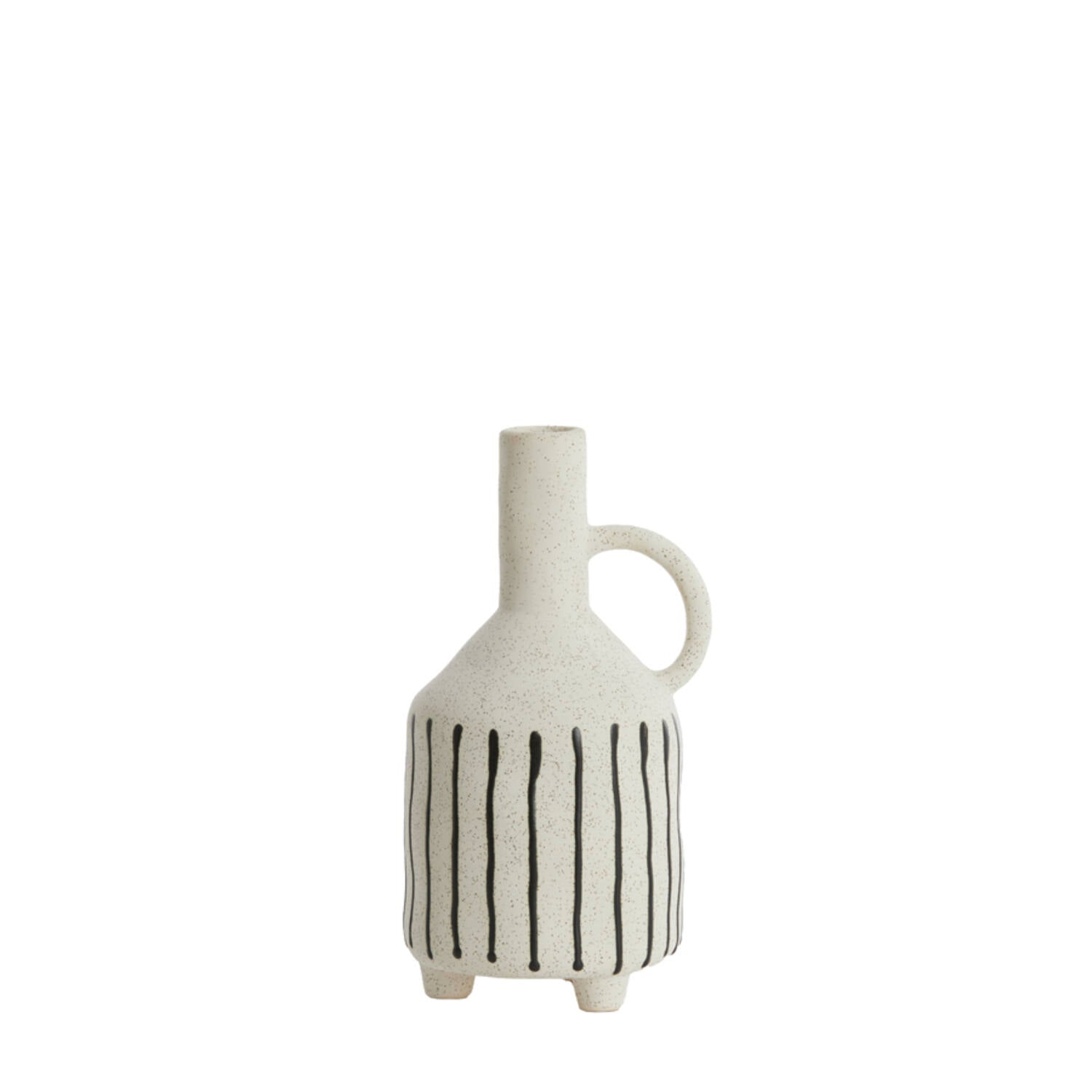 Jonai Cream & Black Vase - Various Sizes