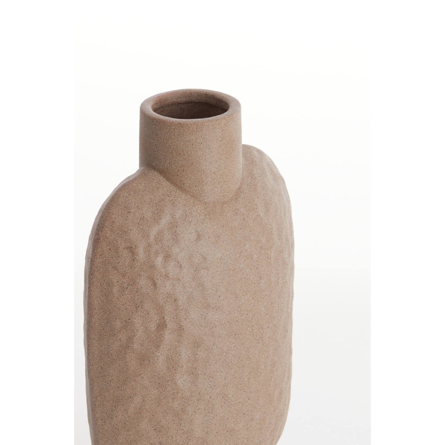 Namtu Vase deco Ceramics Matt Brown/ Cream