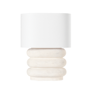 Ewing 1Lt Table Lamp - Ivory Ceramic