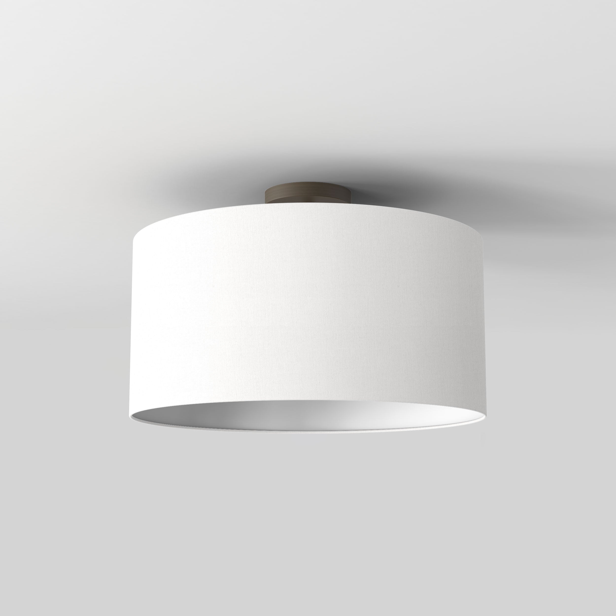 Drum 500 Shade- White/ Oyester Finishes