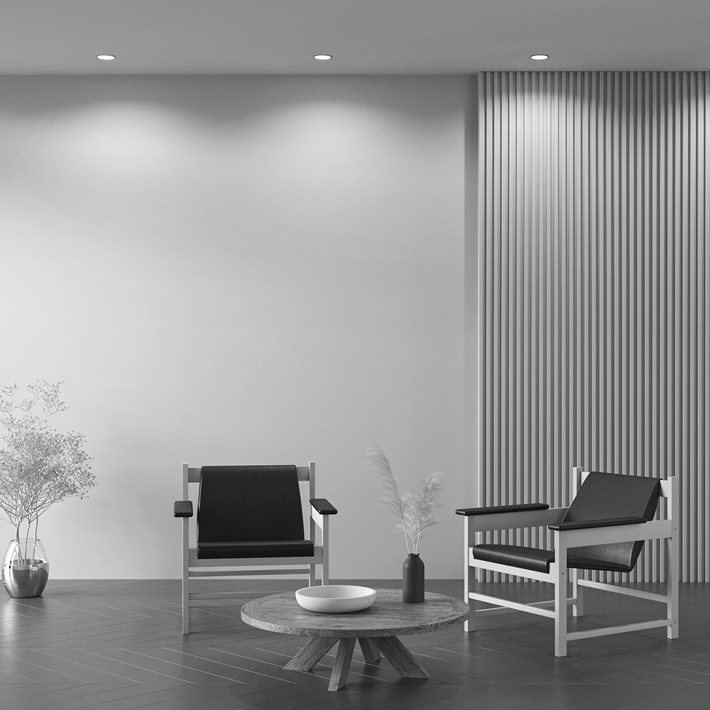 Dot Round Downlight Dot, Large White - Promotional Offer